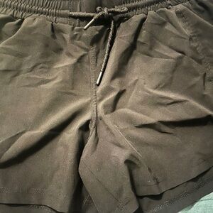 Men's Black Casual Shorts